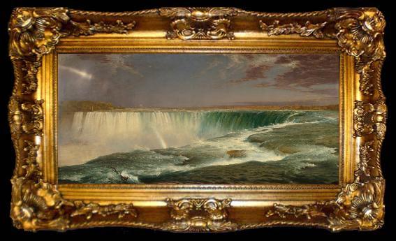 framed  Frederic Edwin Church Niagara Falls (mk09, ta009-2